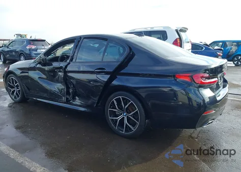 2022 BMW 530 I z USA, uszkodzony, nr VIN WBA53BH07NWX71666